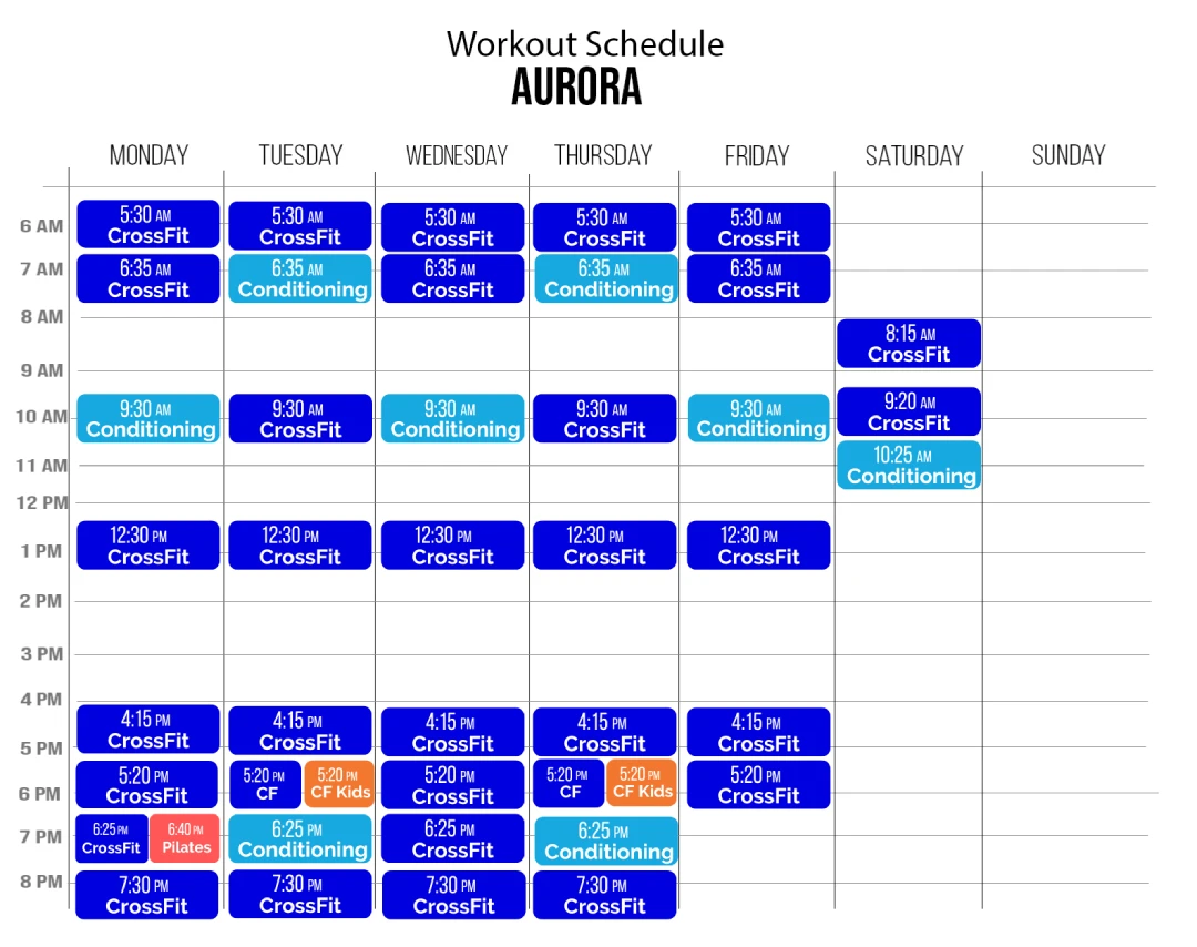 crossfit_aurora_central_workout_schedule